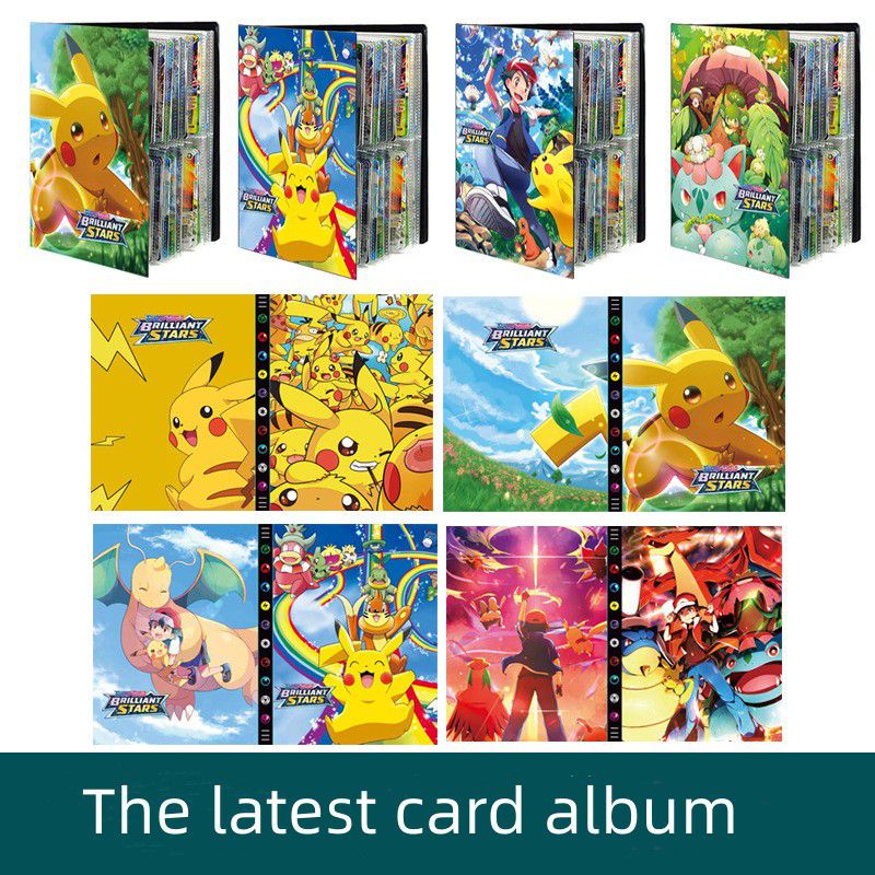 【Ready Stock】PokéMon Trading Card Album Collection Book Folder Holder Display Storage Cases
