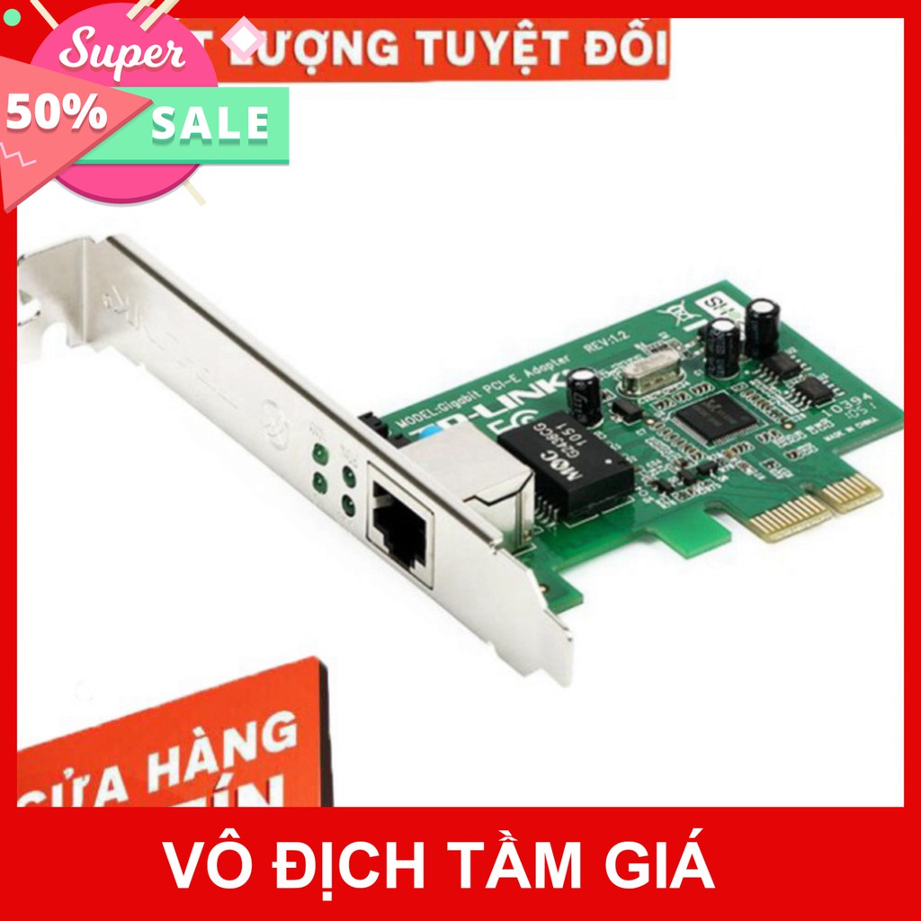 [Giá Sốc] Card Mạng Gigabit PCI Express Tp-Link TG-3468 Tốc Độ 1000Mbps - Hàng Chính Hãng