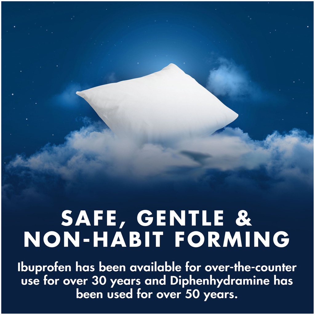 [DATE 5/2022] Ádvil PM 200mg Coated Caplets 40 VIÊN