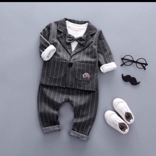 Set vest cho bé trai