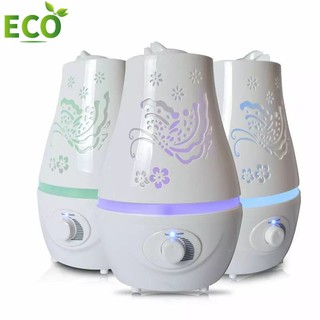 Máy Khuếch Tán Tinh Dầu Hồ Điệp AROMA,Máy Xông Tinh Dầu Chính Hãng Họa Tiết Bướm,Phân Phối Bởi PULSTORE