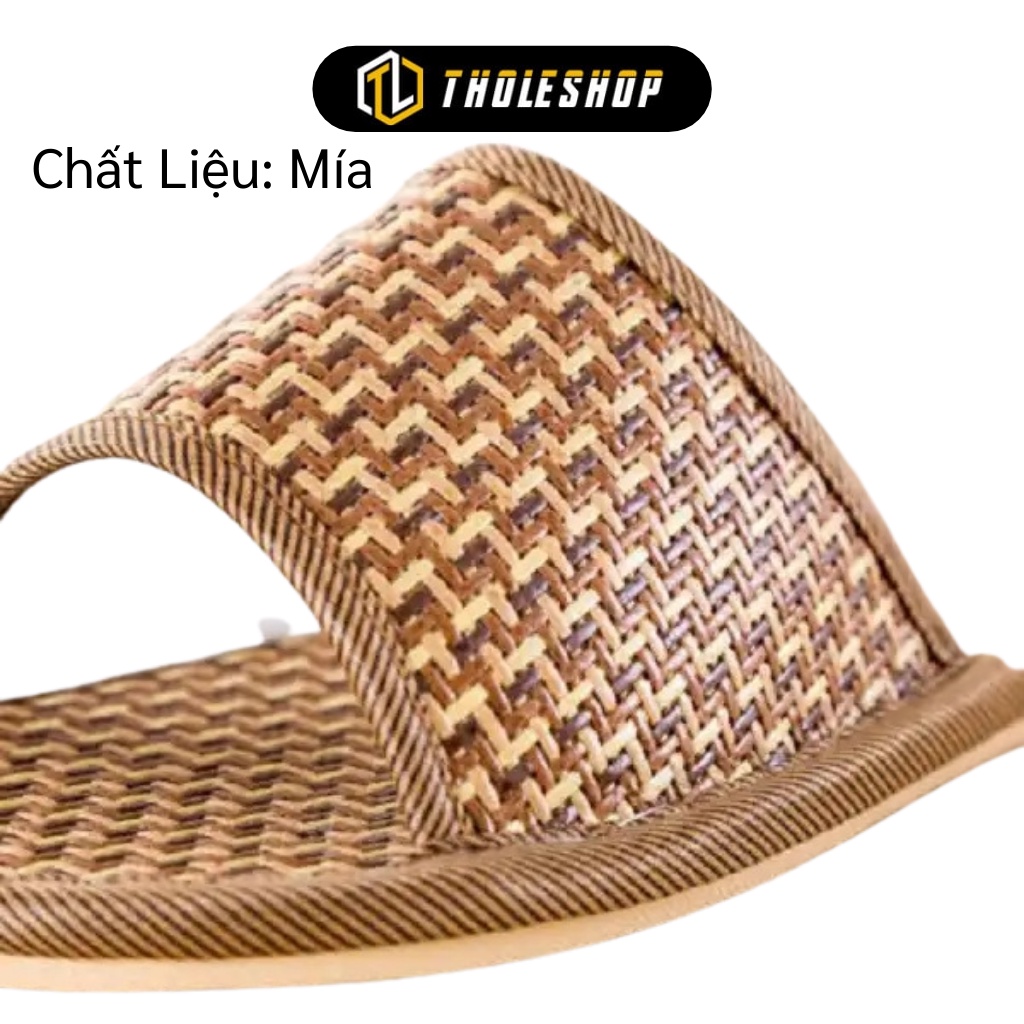 Dép Cói Đi Trong Nhà - Dép Đan Rơm Mùa Hè Nam Nữ Đi Trong Văn Phòng, Spa Thoáng Khí 8380