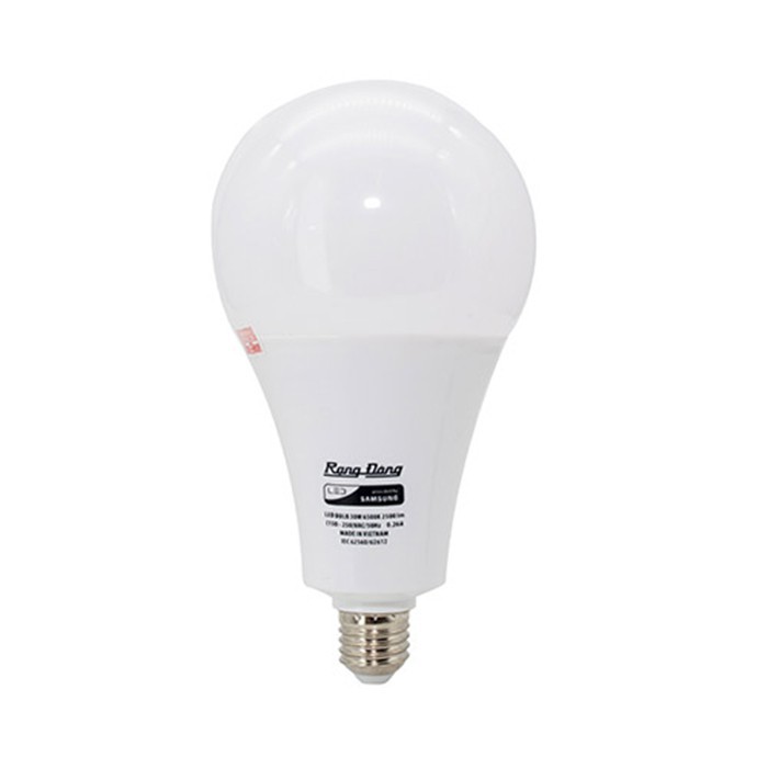 bóng đèn led tiết kiêm điện / Freeship từ 150k/  Bóng đèn LED Rạng Đông BULB Tròn / Trụ 30W_Ánh sáng trắng