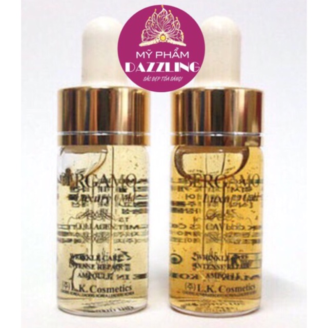 Tách set 2 chai Tinh Chất Dưỡng Trắng Da Bergamo