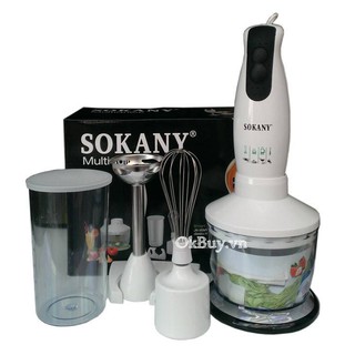 Xay cầm tay đa năng sokany vỏ đen ( 5 chi tiết ) / máy xay sokany