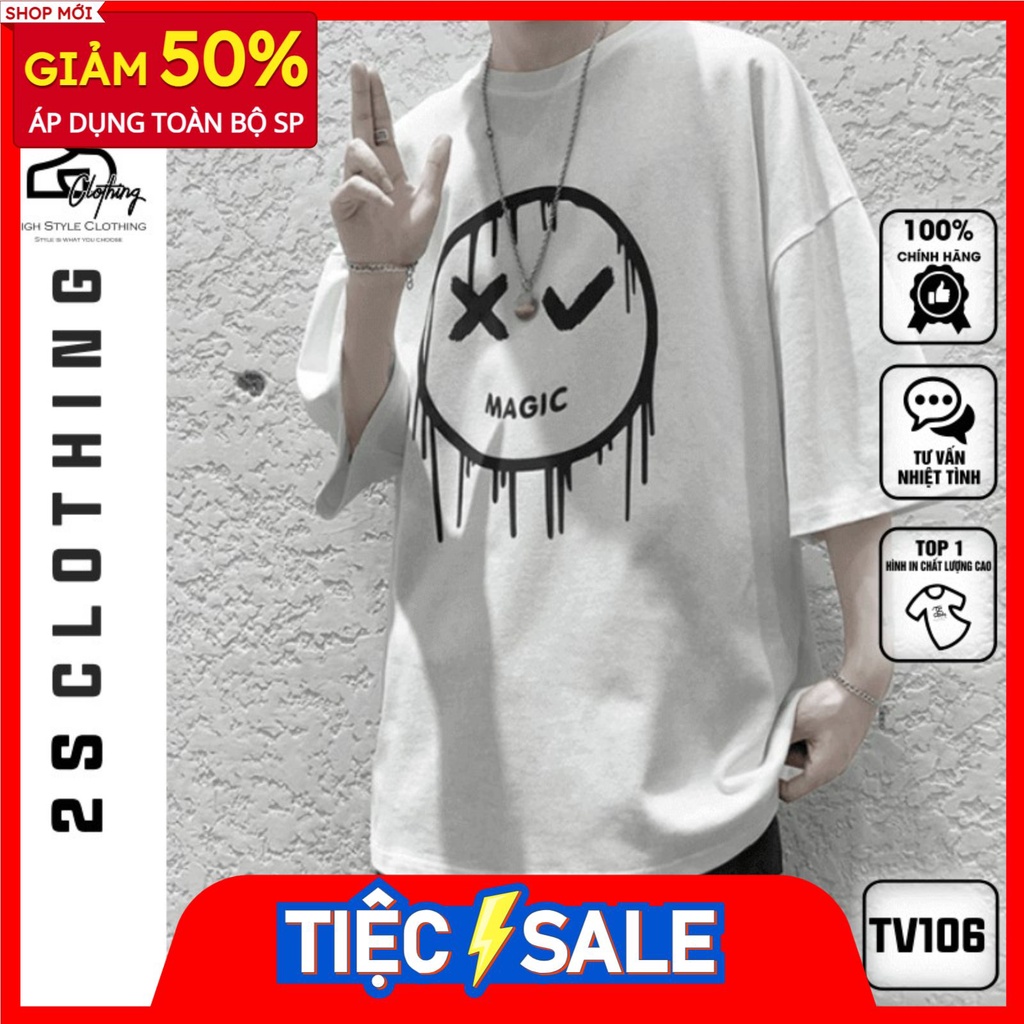 Áo thun tay lỡ magic, áo phông nữ local brand - DongVanFashion19 | BigBuy360 - bigbuy360.vn