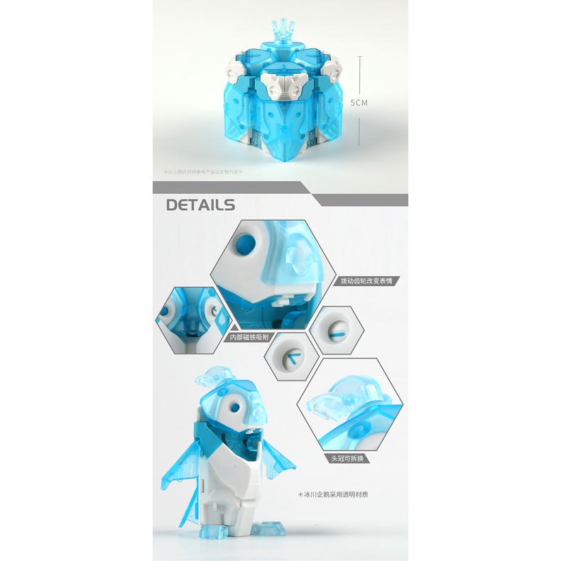 Hộp đồ chơi beastbox mô hình robot biến hình hợp thời trang