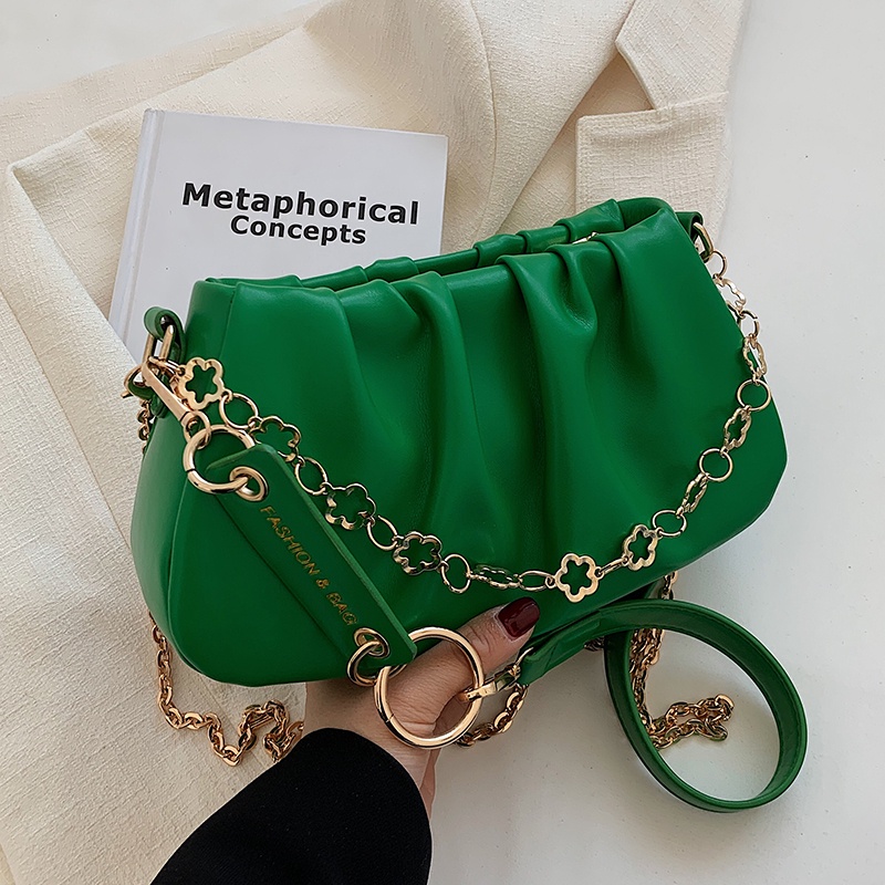 Túi xách IELGY phối dây xích phong cách cao cấp cho nữ