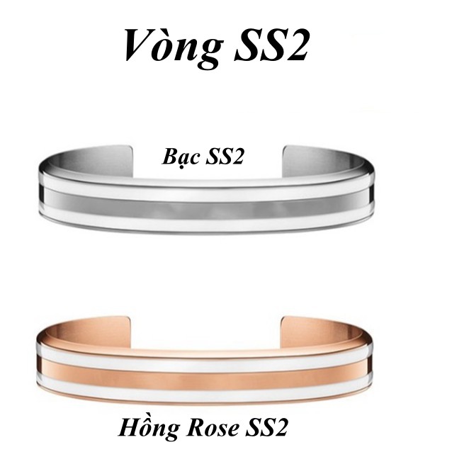 Vòng Tay Cuff SS2 chuẩn bản to đẹp [Bảo Hành 1 Năm]