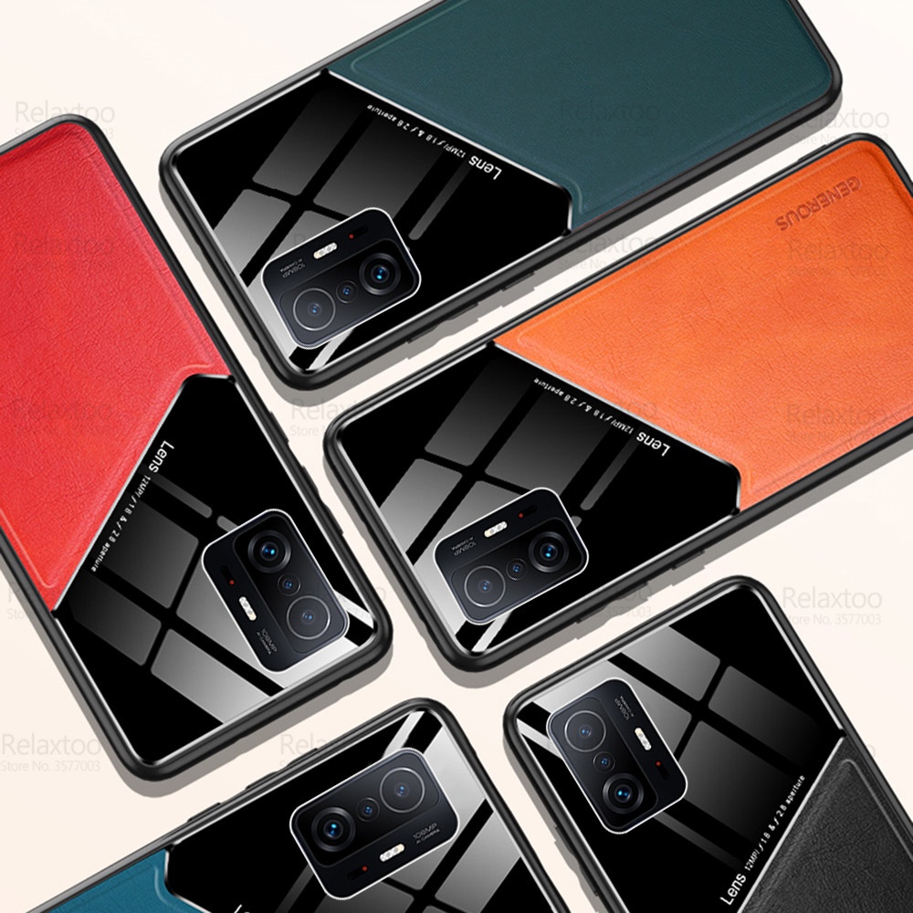 Bao da điện thoại viền nam châm chống sốc cho Xiaomi Mi 11T Pro 11T 11TPro Xiaomi11T