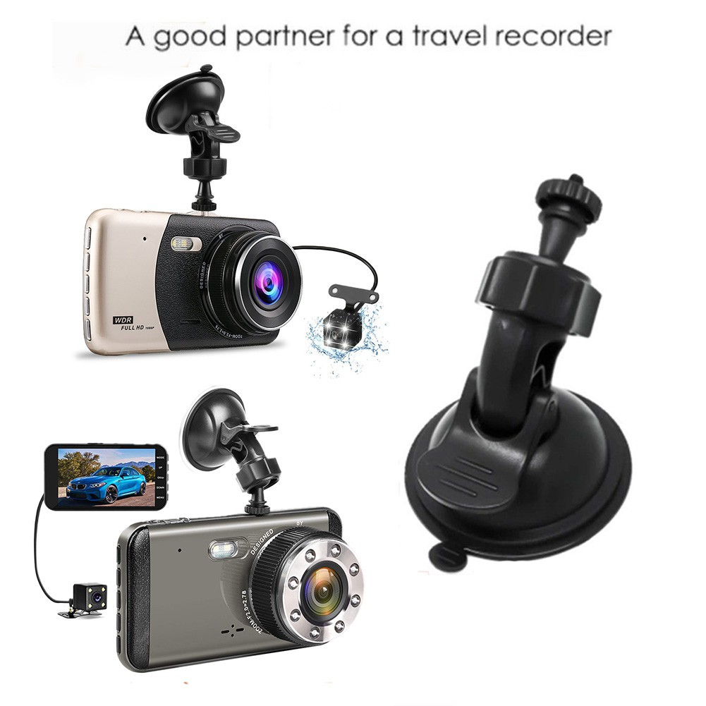 Giá đỡ EKLEVA cho camera hành trình xoay 360 độ có giác hút bền bỉ