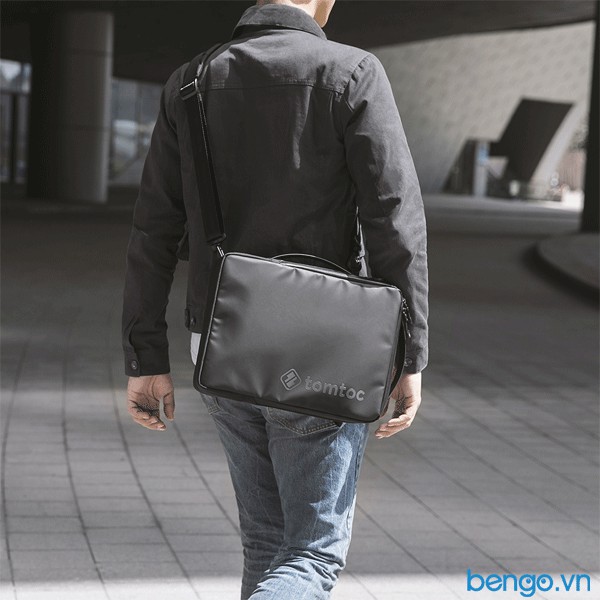 Túi chống sốc dành cho MacBook/Laptop 15&quot; Tomtoc (USA) Premium Urban Shoulder Bags - H14-E02D