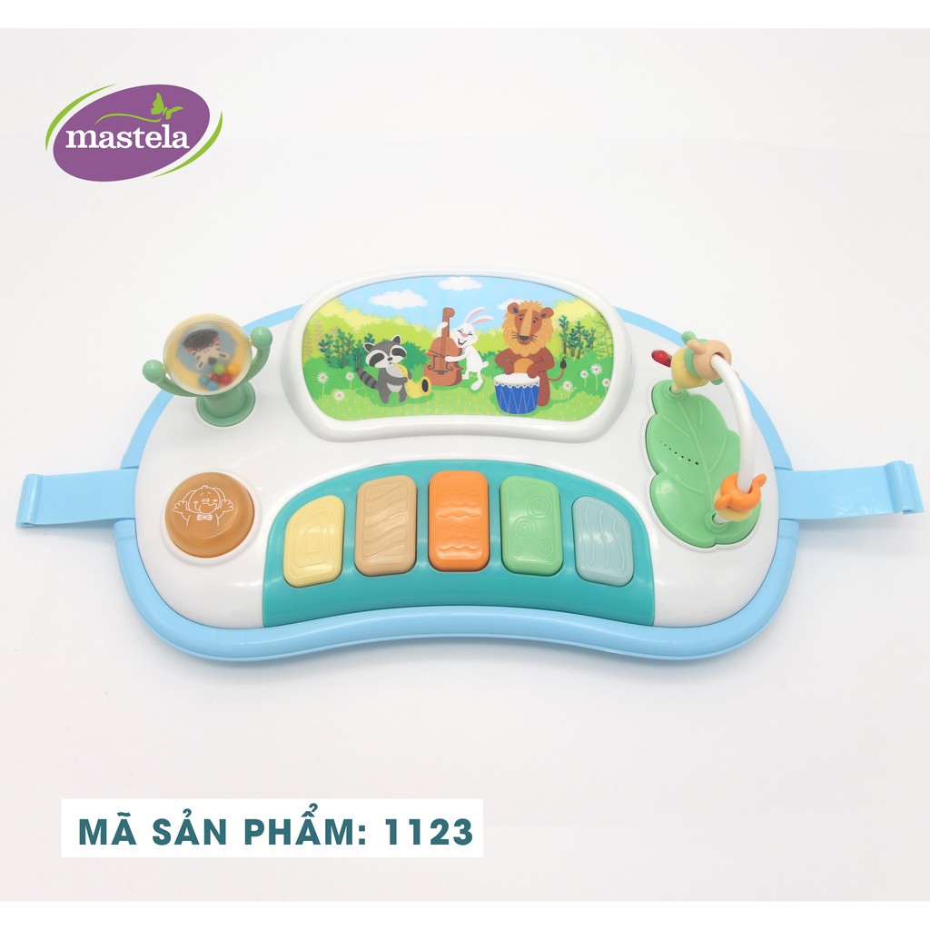 Xe tập đi 2 giai đoạn cho bé Mastela W1123 thiết kế chữ U nâng hạ độ cao, bánh xe cao su