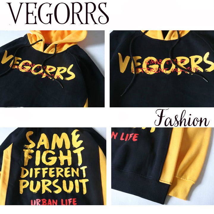 Áo Hoodie ❤️FREESHIP❤️ Áo Sweater Nỉ Thái Bigsize Áo Khoác Nỉ Vegorrs- Kèm Ảnh Thật