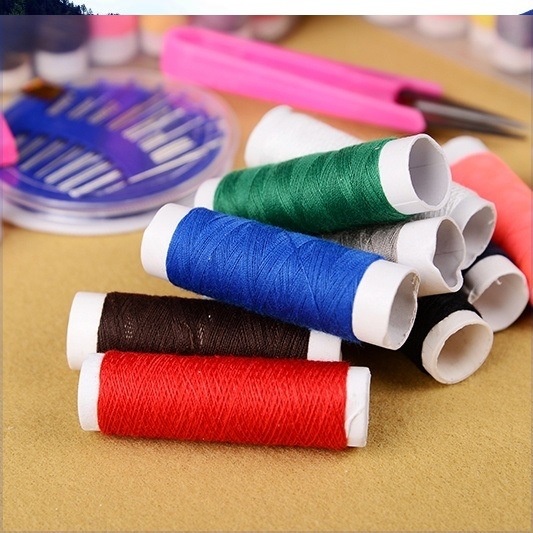 Bộ Kim Chỉ May Vá Đa Năng Mini Kèm Hộp Đựng