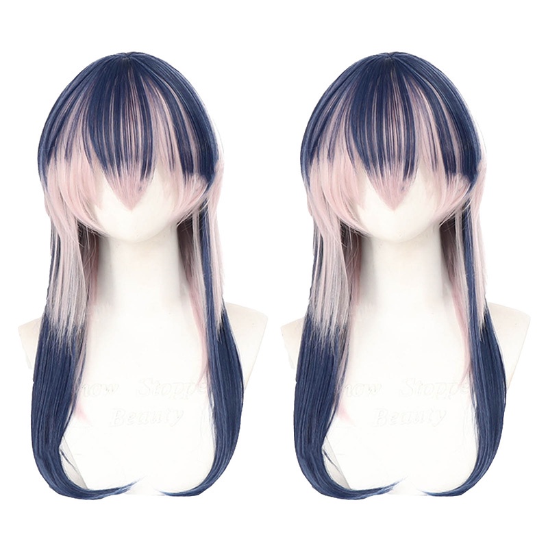 Tóc Giả Dài Thẳng Chịu Nhiệt Nhuộm Màu Ombre Hóa Trang Rindou Haitani Anime Tokyo