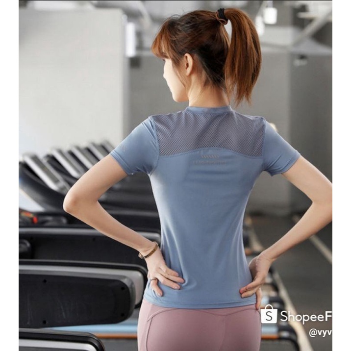 Áo thể thao tập gym yoga nữ Lead