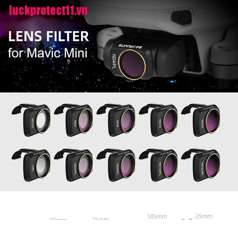 {CCC} Mavic Mini 2 Gimbal Camera MCUV CPL ND-PL Lens Filter for DJI Mavic Mini Drone