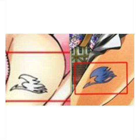 Hình Xăm Dán Chống Thấm Nước Hình Anime Fairy Tail Natsu