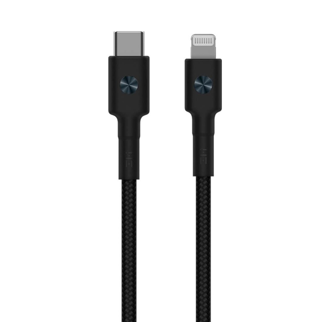 Cáp USB Type-C - Lightning Xiaomi ZMI AL-873, AL-872, bọc vải Kevlar siêu bền Made for iPhone USB-C