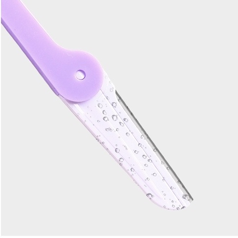 Set 3 dao tỉa lông mày gấp gọn lưỡi dao sắc bén hàng chất lượng tốt 15*1.5cmClovershop68