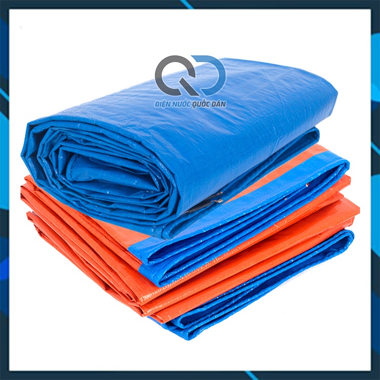Bạt Xanh Cam siêu bền, che mưa, che nắng, lót sàn đổ bê tông