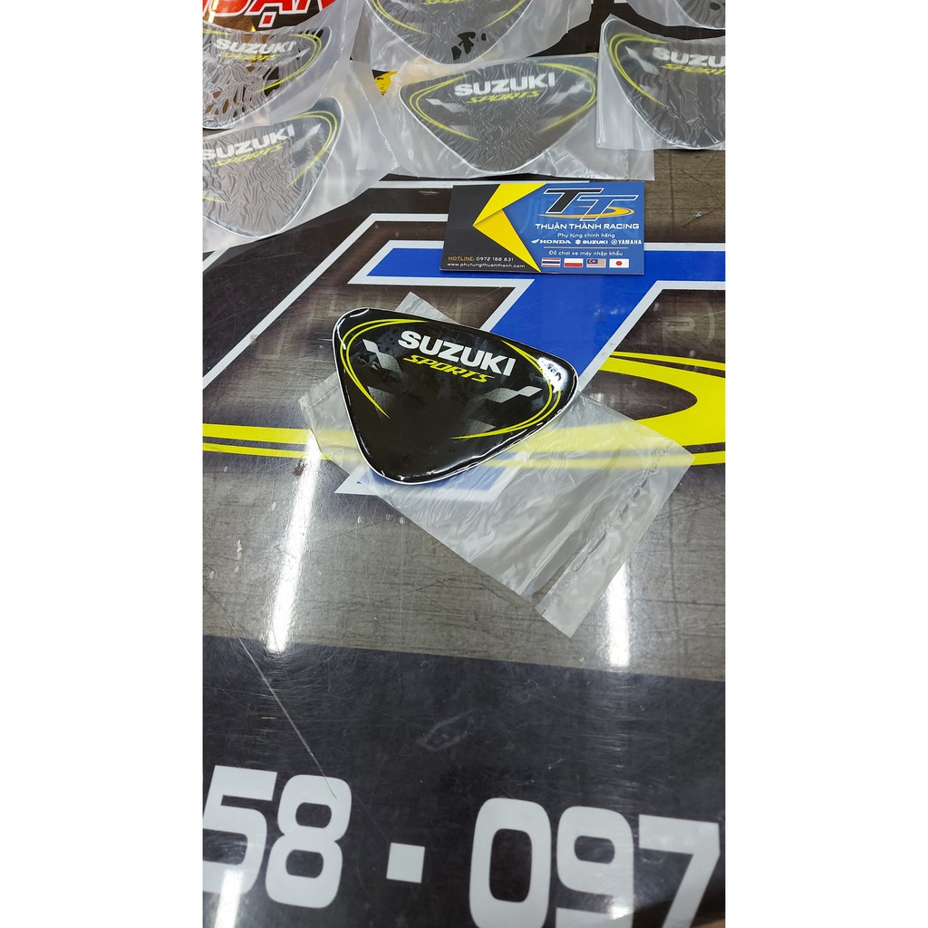 TEM NẠ 110 ĐỜI 202 SPORT ĐEN - RGV