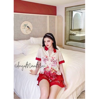 Pyjama cộc đùi hoạ tiết clc 2022-5