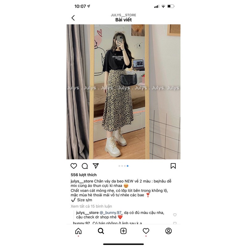 [ Mã FAGREEN55 giảm 10% tối đa 30K đơn 99K] CHÂN VÁY DÀI DA BÁO MS12211 | BigBuy360 - bigbuy360.vn