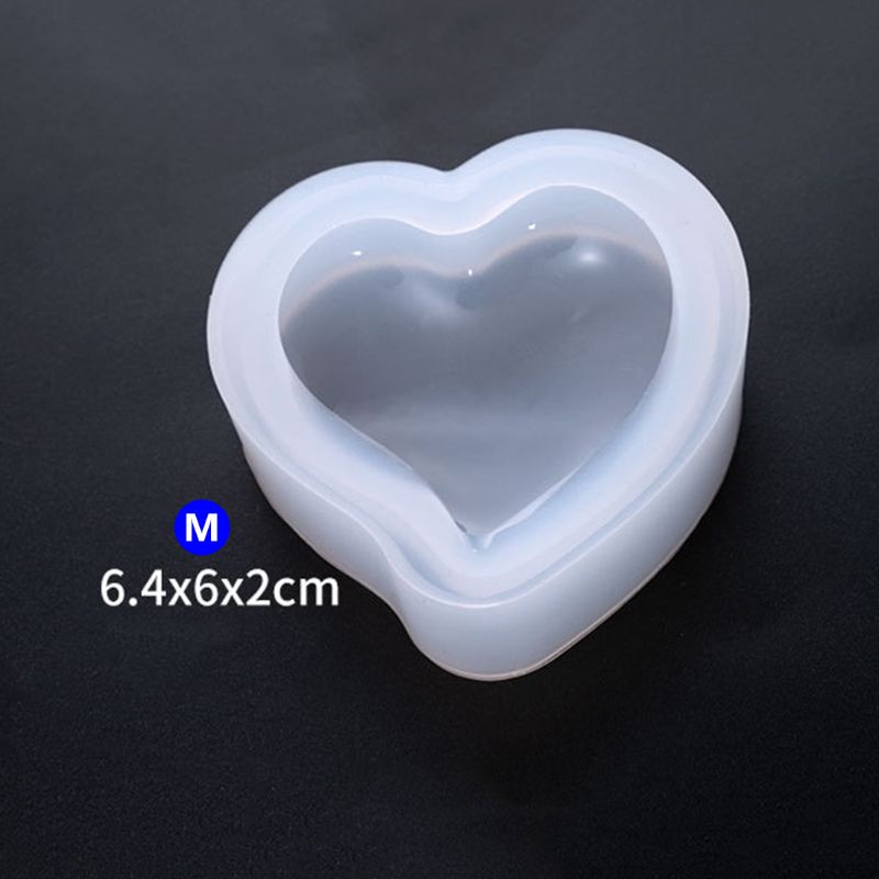 Khuôn Làm Mặt Vòng cổ Hình Trái Tim Độc Đáo