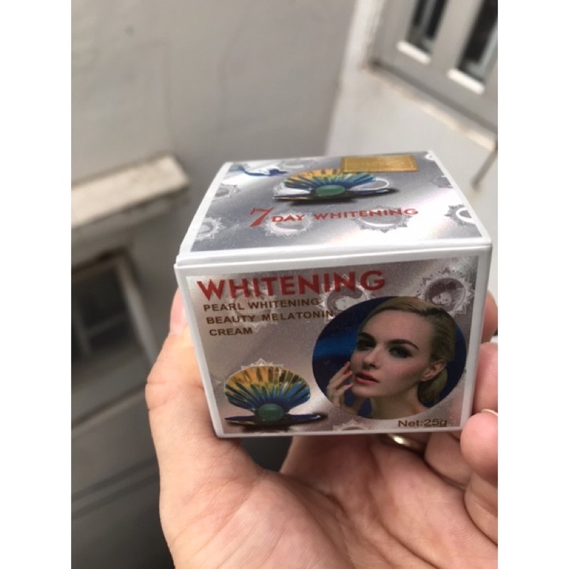 Kem 7 day whitening loại bỏ nám, tàn nhang