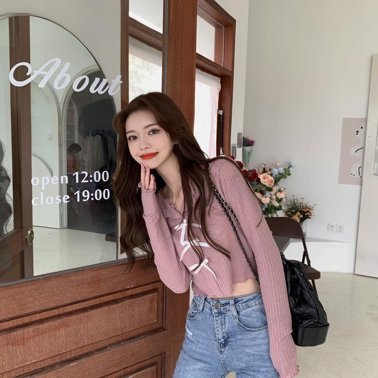 Áo Thun Lửng Tay Dài Thời Trang Mùa Đông 2022 Cho Nữ