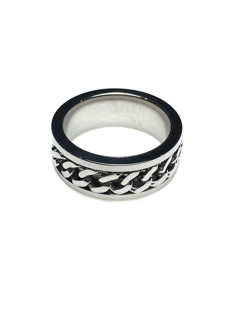 Nhẫn Thép Titan Phong Cách Hiphop Hàn Quốc Cá Tính