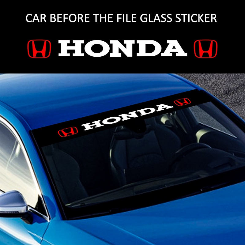 Đề Can Dán Kính Chắn Gió Trước Sau Chống Nước Cho Honda Civic Jazz City CRV Accord BRV HRV