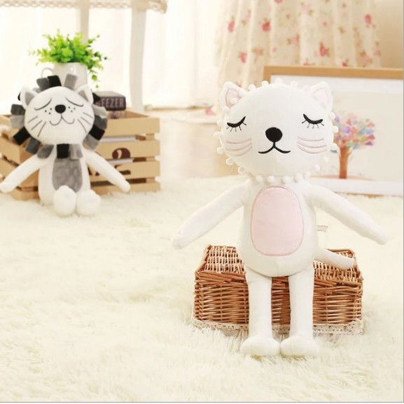 Đồ chơi bằng bông mềm mại cao cấp hình mèo (kích thước lớn)