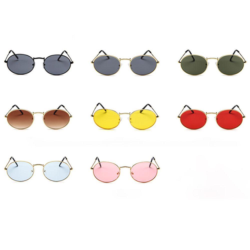 Kính Mát Gọng Tròn Chống Bức Xạ Phong Cách Hàn Quốc Dành Cho Nam Nữ