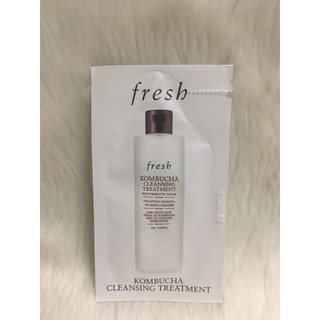 1 Gói Dùng Thử Tẩy trang Fresh Kombucha 2-in-1 No-Rinse Cleanser & Prebiotic Treatment 2ml