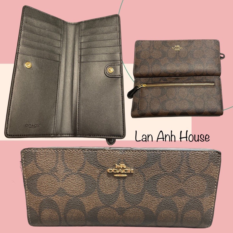 Ví Coach Slim Wallet, authenic