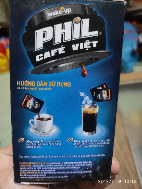 Cà Phê Phil Vina Café (Hộp 15gói x 17g)