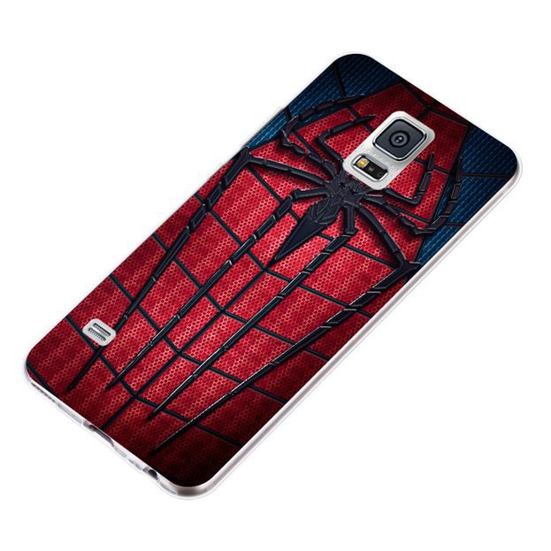 Ốp điện thoại in hình Spiderman cho Samsung S3 S4 S5 S6 S7 S8 S9 S10 e Edge Grand Prime Neo Plus