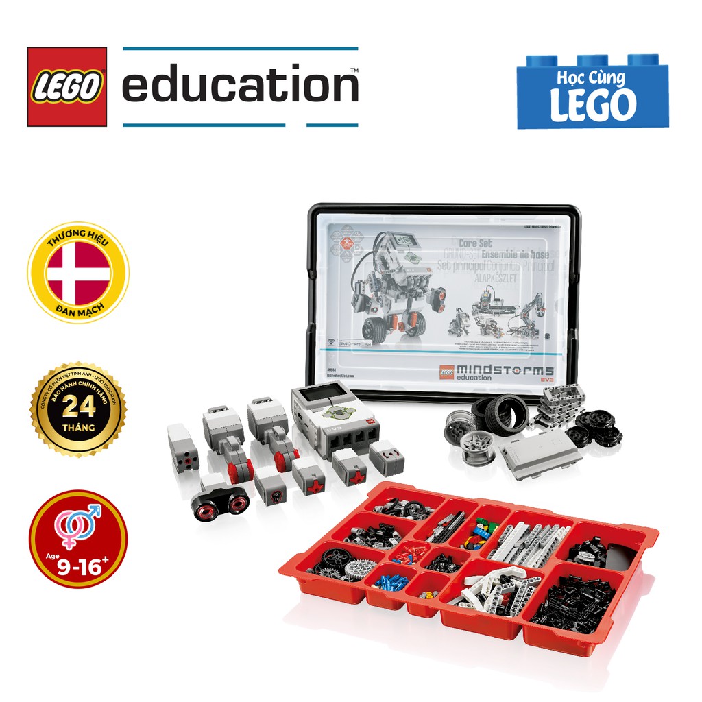 LEGO EDUCATION Bộ Kỹ sư Robot EV3 Cơ bản 45544