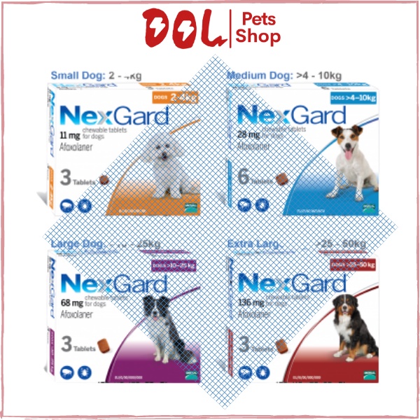 Sản phẩm viên kẹo nhai hỗ trợ diệt ve, rận, bọ chét chó [1 viên]