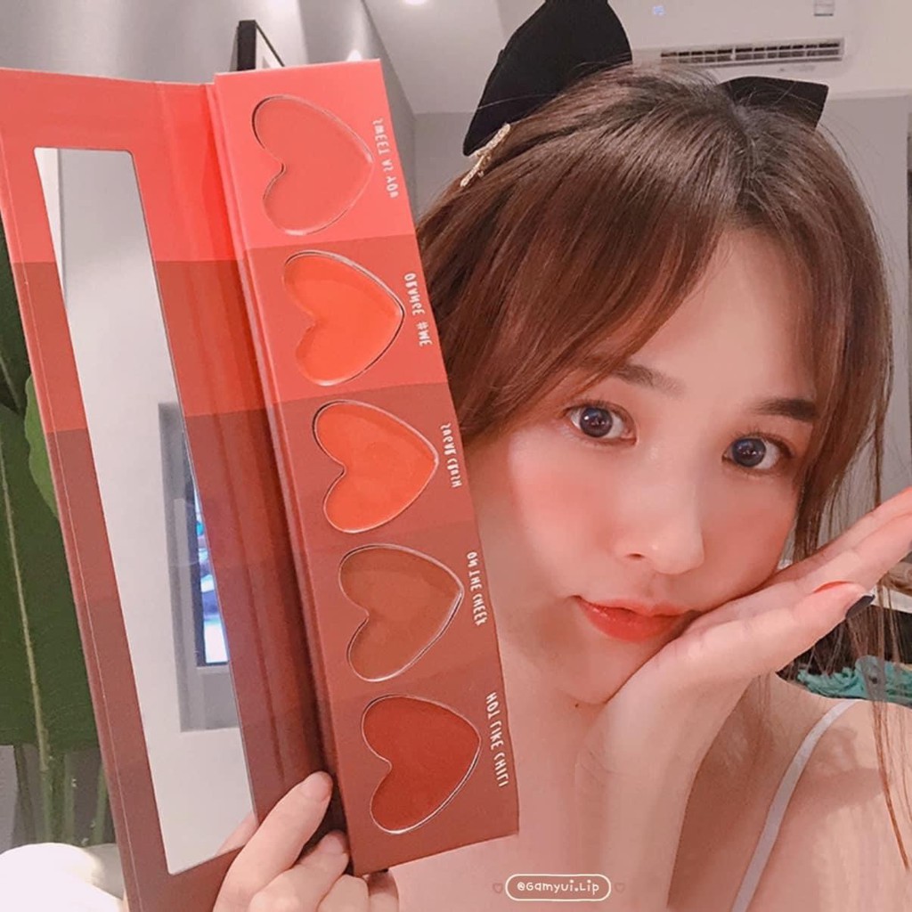 GUICAMI - Bảng 5 màu má hồng dạng kem | BigBuy360 - bigbuy360.vn