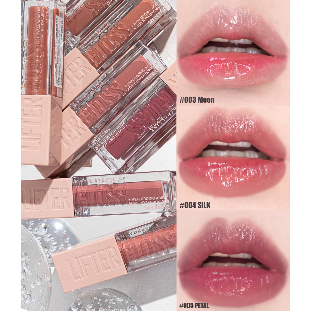 Son bóng dưỡng ẩm có màu Maybelline Lifter Gloss dupe của son bóng Fenty