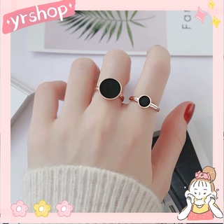 Nhẫn tròn mạ vàng 18k
