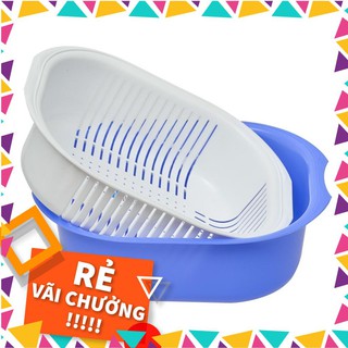 [XẢ KHO] Bộ rổ thau Song Long - 31 x 24.5 x 11cm giá rẻ