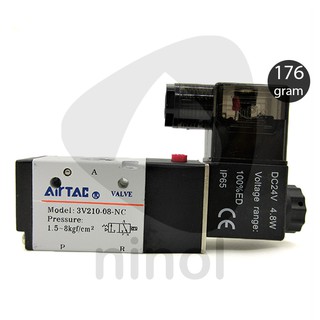 Van điện từ khí nén Airtac 3 ngã