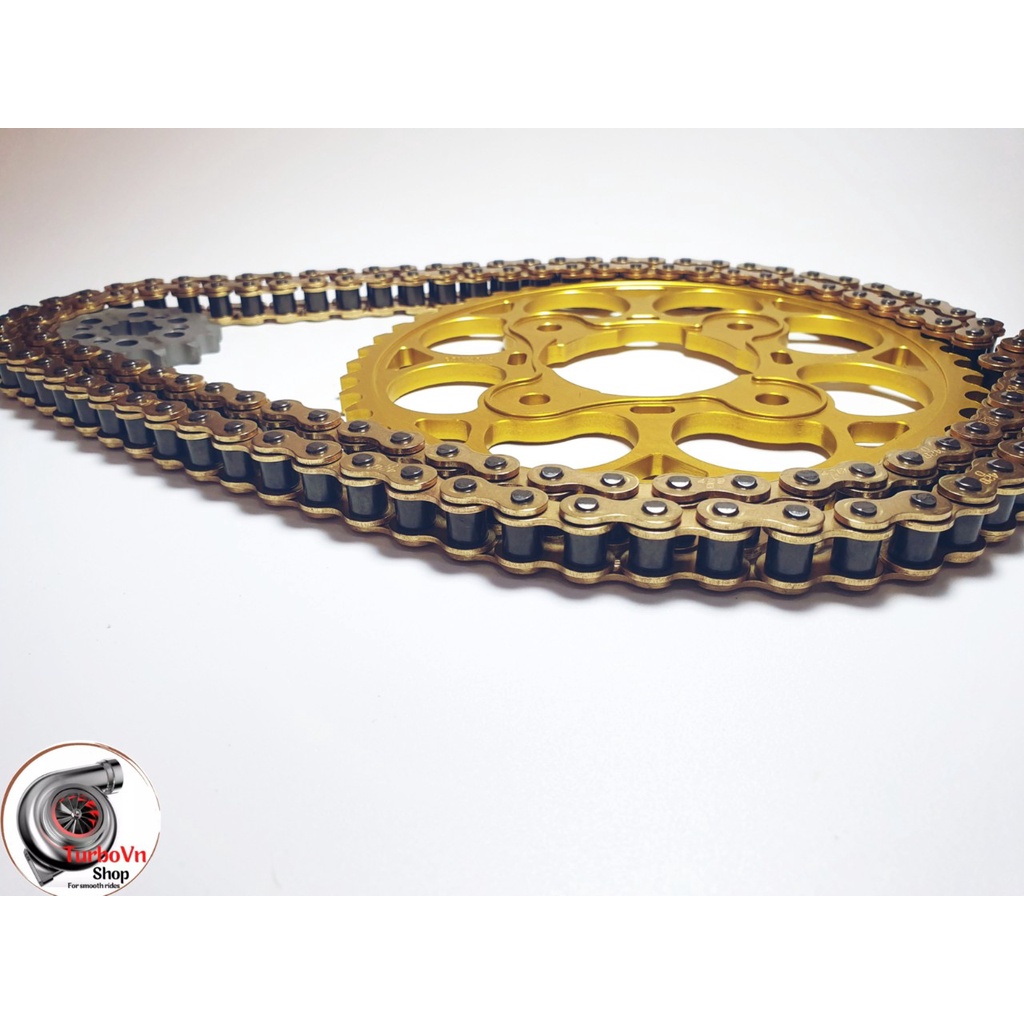 Sên 10 ly DID 428HD Vàng 130 mắt chính hãng.