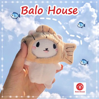 Móc khóa dễ thương Mèo Taiyaki PK104 - BALO HOUSE