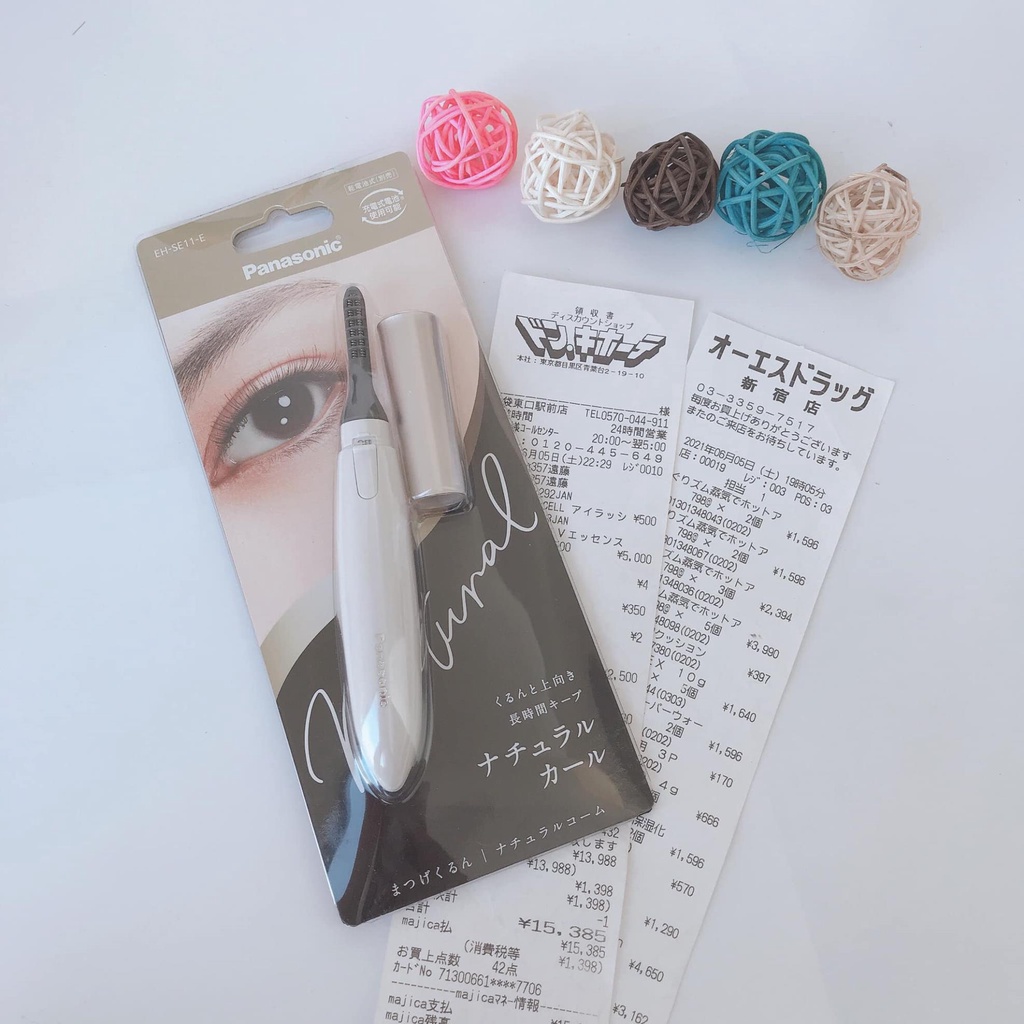 (Chuẩn Nhật) Máy uốn cong mi Panasonic hàng nội địa Nhật Bản